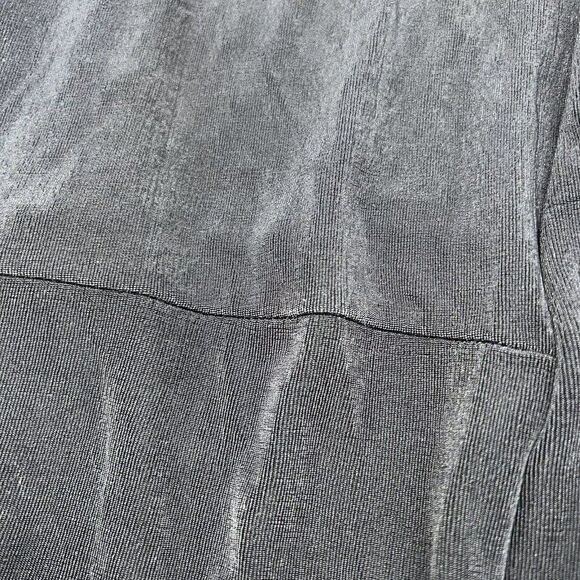 Maggie Barnes Black Open Cardigan Slinky Stretchy Acetate Size 3X - Picture 2 of 3